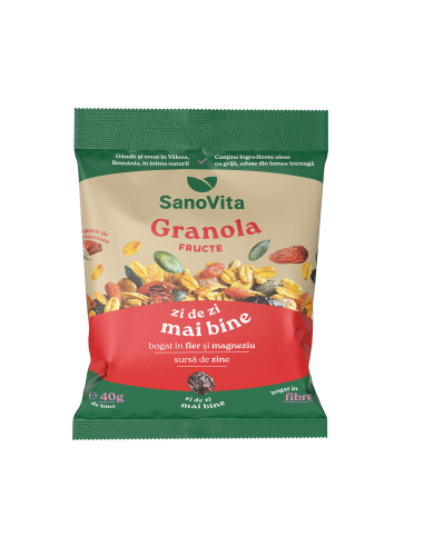 GRANOLA CU FRUCTE 40G