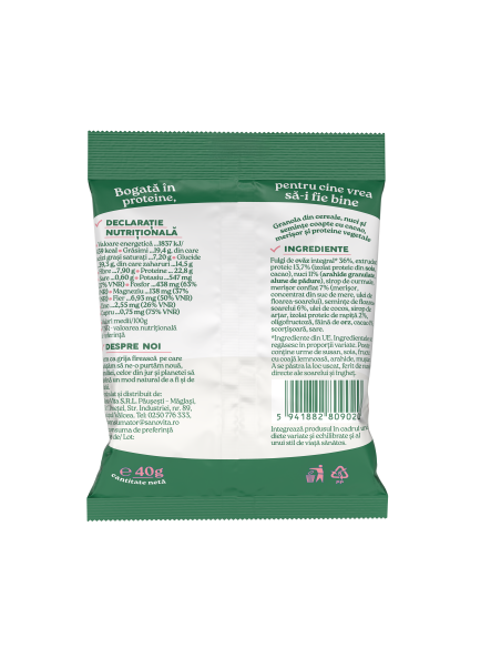 GRANOLA PROTEICĂ 40G