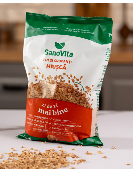 FULGI CROCANȚI DE HRIȘCĂ 250 G
