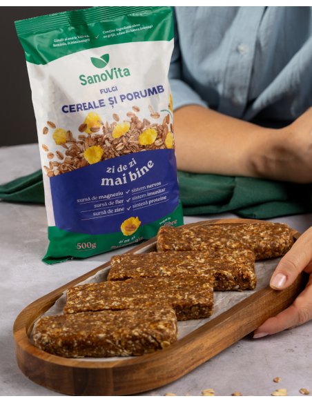 FULGI DE CEREALE ȘI PORUMB 500 G