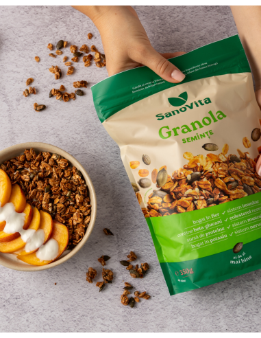 GRANOLA CU SEMINȚE 350G