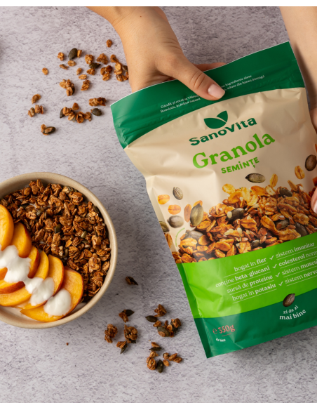 GRANOLA CU SEMINȚE 350G
