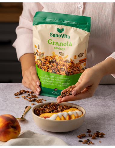 GRANOLA CU SEMINȚE 350G