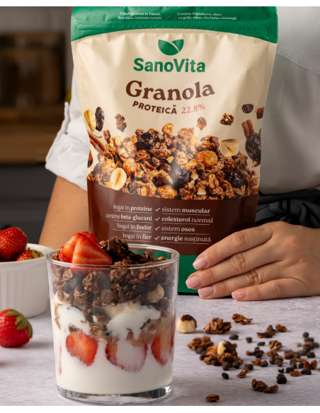 GRANOLA PROTEICĂ 350G