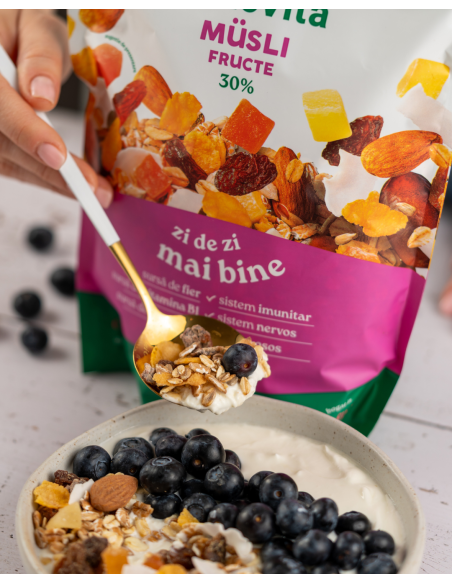 MUSLI CU FRUCTE 500G