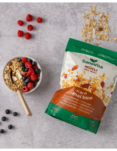 MUSLI CU MIX DE NUCI 400G