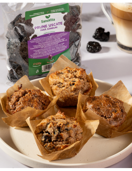 PRUNE USCATE FĂRĂ SÂMBURI 250 G
