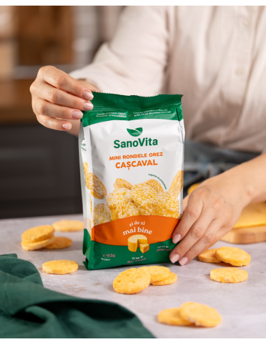 MINI-RONDELE DIN OREZ CU CAȘCAVAL 65G