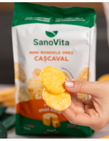 MINI-RONDELE DIN OREZ CU CAȘCAVAL 65G