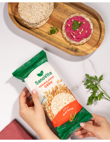 RONDELE SIMPLE DIN GRÂU EXPANDAT 56G