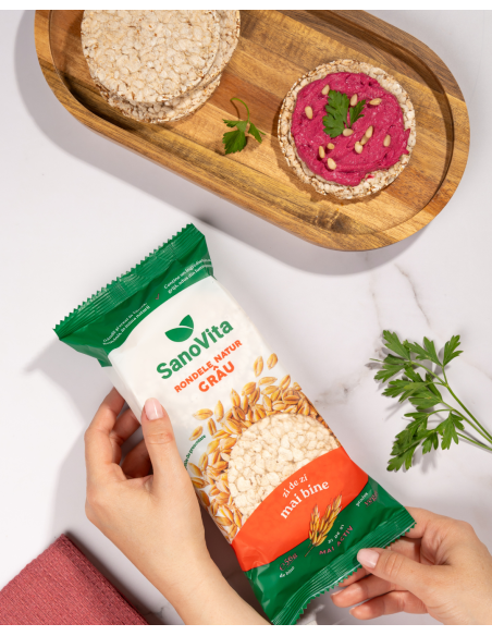 RONDELE SIMPLE DIN GRÂU EXPANDAT 56G