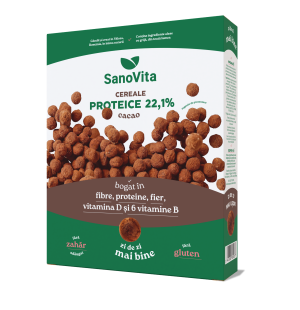 CEREALE PROTEICE CU CACAO 250G
