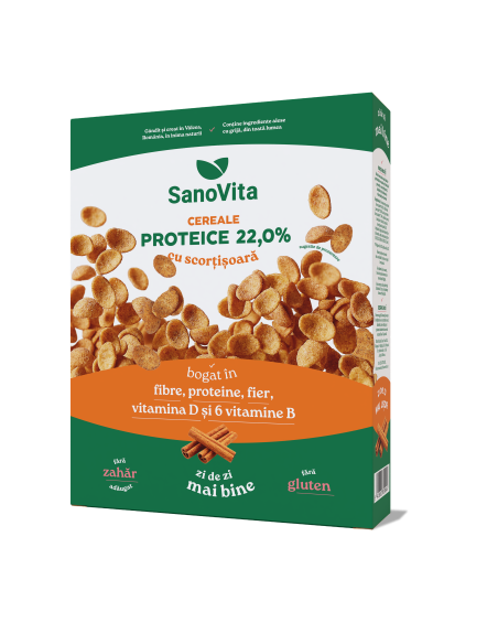 CEREALE PROTEICE CU SCORȚIȘOARĂ 250G