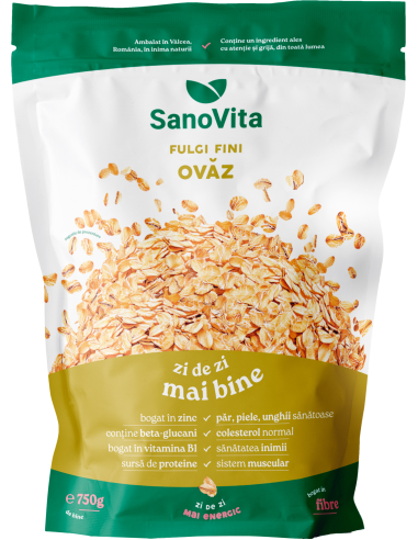 FULGI DE OVĂZ FINI 750G