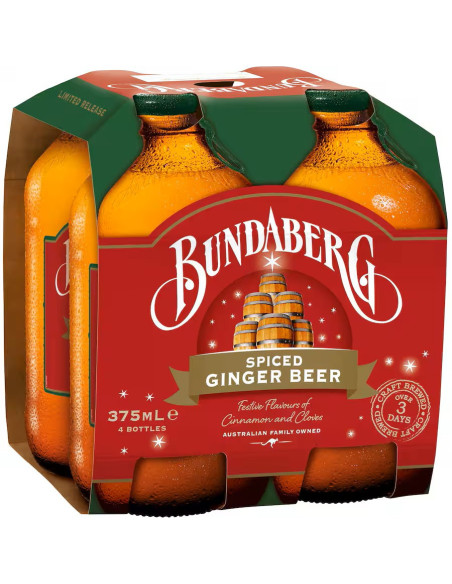 BAUTURA GINGER BEER CU SCORTISOARA 4 x 375 ML - SGR