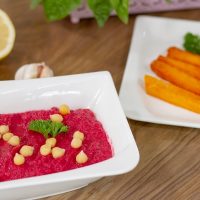 Humus rosu – reteta video humus rosu