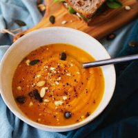 Supa crema de conopida si linte supa crema de conopida si linte