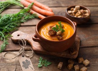 Supă cremă de morcov