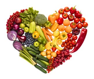 Heart-shaped,Assortment,Of,Fresh,Vibrant,Fruits,,Healthy,Fruit,Display